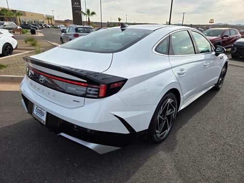 Serenity White 2026 Hyundai SONATA SEL
