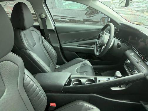 Serenity White 2024 Hyundai ELANTRA HEV Limited