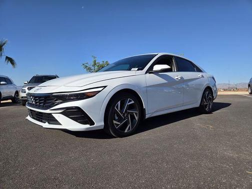 Serenity White 2024 Hyundai ELANTRA HEV Limited