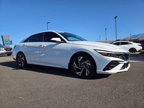 Serenity White 2024 Hyundai ELANTRA HEV Limited