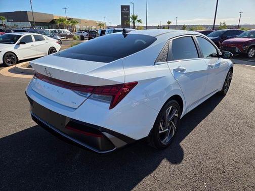 Serenity White 2024 Hyundai ELANTRA HEV Limited