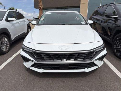 Serenity White 2024 Hyundai ELANTRA HEV Limited