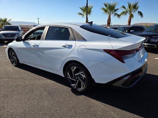 Serenity White 2024 Hyundai ELANTRA HEV Limited