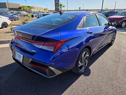 Intense Blue 2025 Hyundai ELANTRA HEV Limited