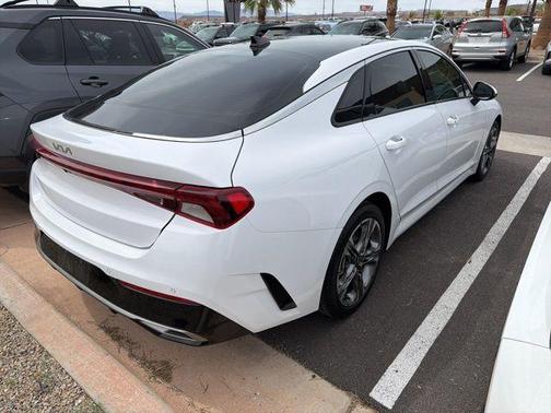 Glacial White Pearl 2023 Kia K5 EX