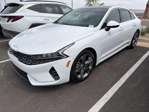 Glacial White Pearl 2023 Kia K5 EX