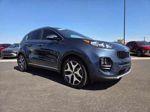 Pacific Blue 2017 Kia Sportage SX Turbo