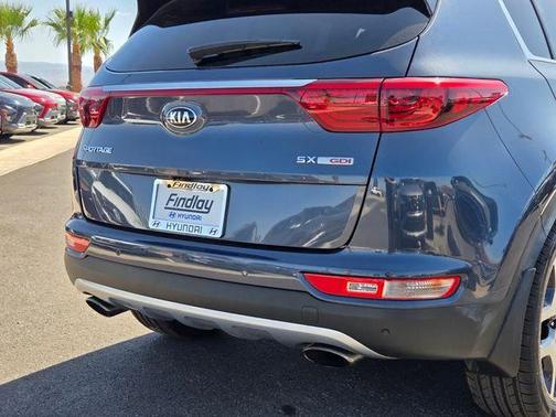 Pacific Blue 2017 Kia Sportage SX Turbo