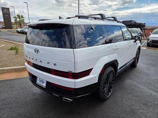 Serenity White 2026 Hyundai SANTA FE Calligraphy