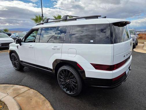 Serenity White 2026 Hyundai SANTA FE Calligraphy
