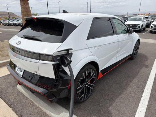 Atlas White 2025 Hyundai IONIQ 5 N AWD