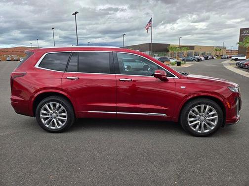 Radiant Red Tintcoat 2023 Cadillac XT6 Premium Luxury AWD