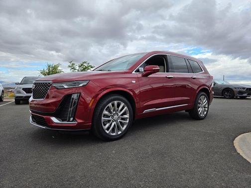 Radiant Red Tintcoat 2023 Cadillac XT6 Premium Luxury AWD