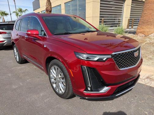 Radiant Red Tintcoat 2023 Cadillac XT6 Premium Luxury AWD