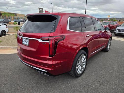 Radiant Red Tintcoat 2023 Cadillac XT6 Premium Luxury AWD