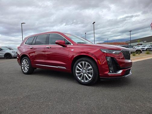 Radiant Red Tintcoat 2023 Cadillac XT6 Premium Luxury AWD