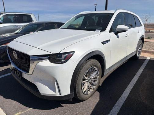 Rhodium White Premium 2025 Mazda CX-90 3.3 Turbo Preferred