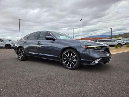 Meteorite Gray Metallic 2023 Honda Accord Hybrid Touring