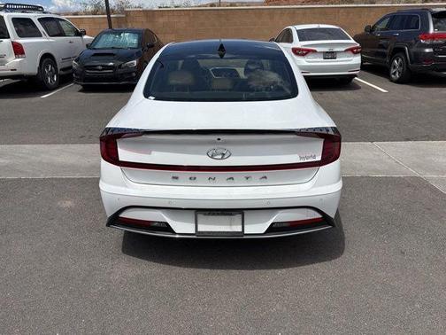 Hyper White 2021 Hyundai SONATA Limited 2.0T