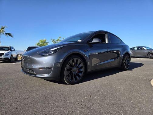 Midnight Silver Metallic 2023 Tesla Model Y Performance Dual Motor All-Wheel Drive