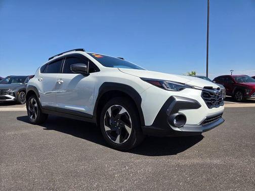 Crystal White Pearl 2024 Subaru Crosstrek Limited