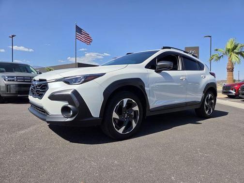 Crystal White Pearl 2024 Subaru Crosstrek Limited