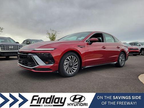 Ultimate red 2026 Hyundai SONATA Hybrid SE