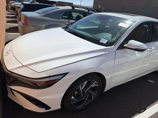 Serenity White 2025 Hyundai ELANTRA Limited