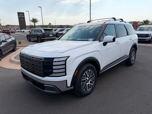 Creamy White Pearl 2027 Hyundai Palisade Hybrid SEL 8P