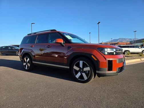 Terracotta Orange 2025 Hyundai SANTA FE Limited