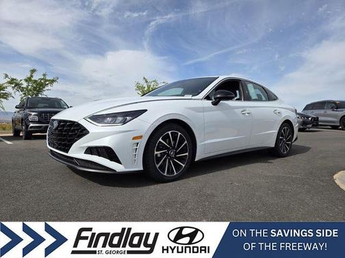 Quartz White 2020 Hyundai SONATA SEL Plus