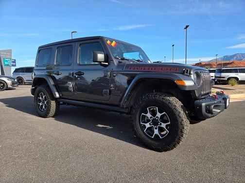 Granite Crystal Metallic Clearcoat 2020 Jeep Wrangler Unlimited Rubicon