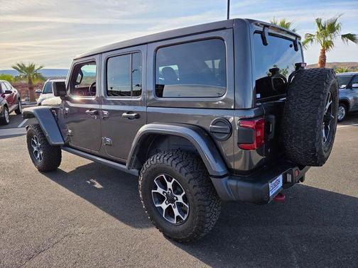 Granite Crystal Metallic Clearcoat 2020 Jeep Wrangler Unlimited Rubicon