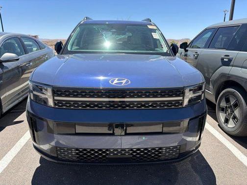Atlantis Blue 2025 Hyundai SANTA FE HEV Calligraphy