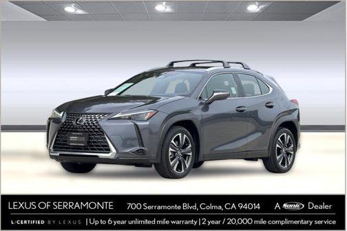 Cloudburst Gray 2025 Lexus UX 300h Base