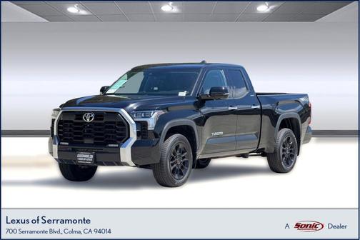 Midnight Black Metallic 2022 Toyota Tundra Limited