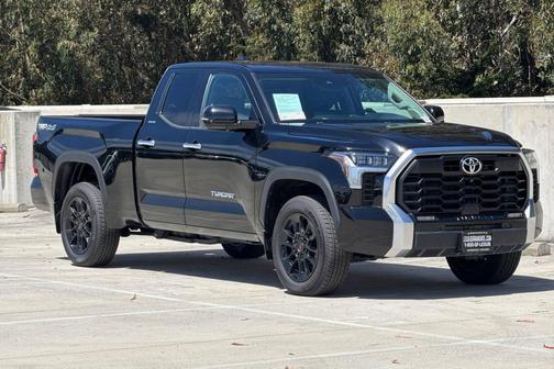 Midnight Black Metallic 2022 Toyota Tundra Limited