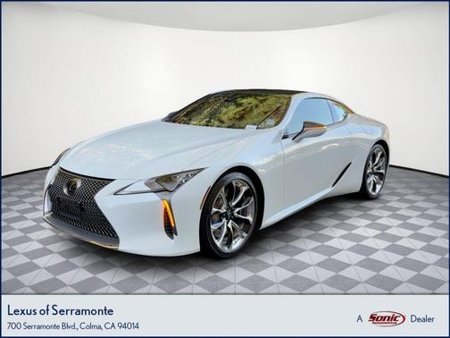 Ultra White 2023 Lexus LC 500 Base