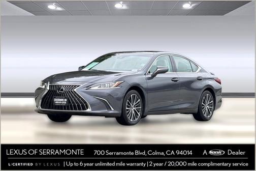Cloudburst Gray 2025 Lexus ES 300h Base