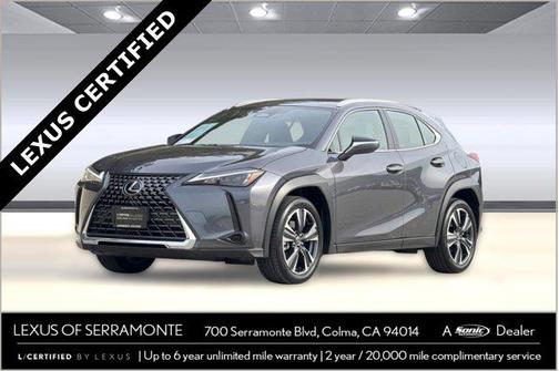 Cloudburst Gray 2025 Lexus UX 300h Base