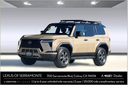 Earth/Black 2024 Lexus GX 550 Overtrail+