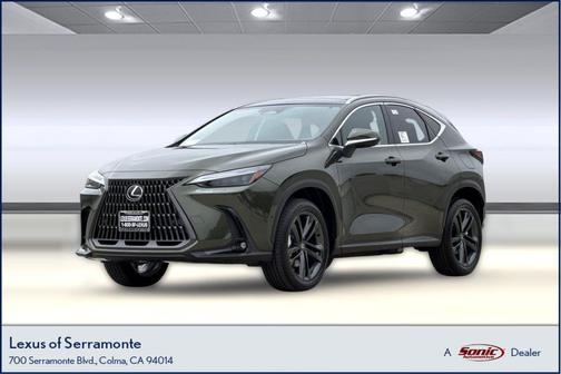 Nori Green Pearl 2026 Lexus NX 450h+ Luxury