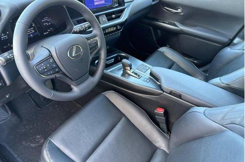 Cloudburst Gray w/Obsidian Roof 2026 Lexus UX 300h F SPORT Design