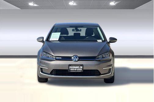 Brown 2016 Volkswagen e-Golf SEL Premium
