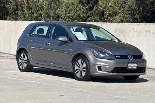 Brown 2016 Volkswagen e-Golf SEL Premium