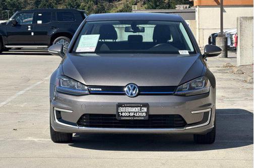 Brown 2016 Volkswagen e-Golf SEL Premium