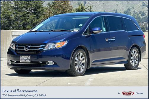 Obsidian Blue Pearl 2016 Honda Odyssey Touring