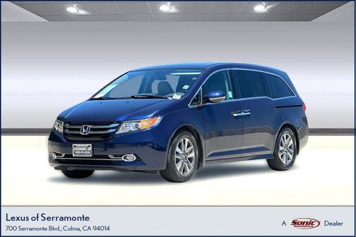 Obsidian Blue Pearl 2016 Honda Odyssey Touring