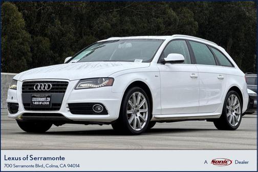 White 2012 Audi A4 2.0T Prestige quattro