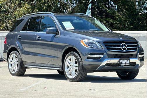 Steel Grey Metallic 2015 Mercedes-Benz M-Class 4MATIC